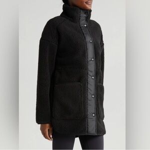 Zella Faux Shearling jacket.